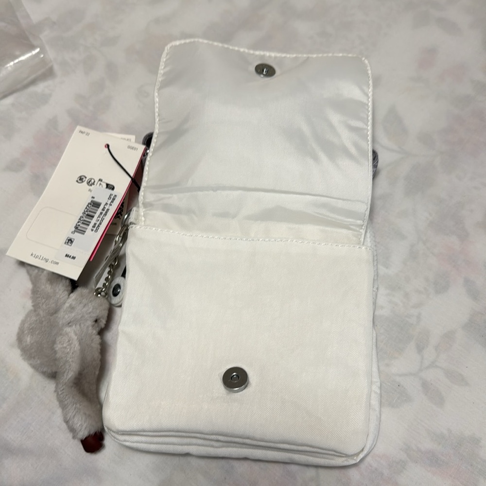 Kipling White Crossbody Bag El Dorado - Picture 2 of 3